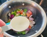 A picture of step 8 of Soya Chilli.