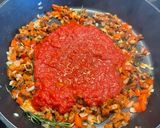 Foto del paso 3 de la receta: Pasta con chorizo vegano