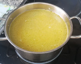 Foto del paso 8 de la receta: Albóndigas en salsa de zanahoria y puerro, acompañado de arroz