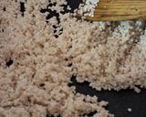A picture of step 1 of Kodo millet porridge.