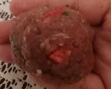 A picture of step 14 of Japanise Sushi Burger with Mutton Kebab and Kimchi Salad.