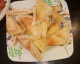 A picture of step 3 of Fish toasted bread.