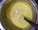 A picture of step 5 of Khanan dhokla.