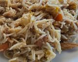 Foto del paso 6 de la receta: Fideos de arroz salteados con atún y verduras