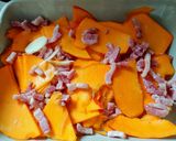 Une image de l'étape 3 de Gratin de potimarron aux lardons fumés au cook expert.