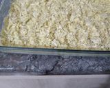 Foto del paso 3 de la receta: Pizza masa de coliflor con cerdo, piña, palmitos y queso
