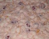 A picture of step 2 of Ambrosia salad.