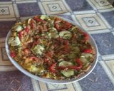 1950. Cukkinis paprikás omlett reggelire 😋 recept fázis 5 fotója