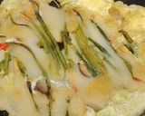 Gambar langkah 4 resipi Pajeon Cendawan.