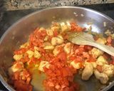 Foto del paso 3 de la receta: Pollo con fideos