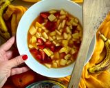 Foto del paso 10 de la receta: ¡Macedonia de frutas! 🍎🍌🍓🍍🍊