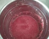 A picture of step 1 of Red Fruity Juicy Popsicles.