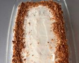 Keksztorta sűrített tejes és tejszínes krémmel 🍋🍰 recept fázis 8 fotója
