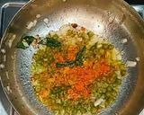 A picture of step 6 of South Indian platter.