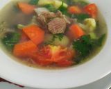 Foto langkah ke 6 dari resep Sop Daging Segar.