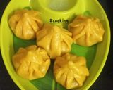 A picture of step 7 of Mango Modak.