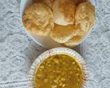 Poory bhaji / dasi breakfast recipe step 4 photo
