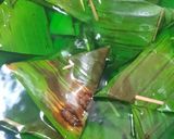 Foto langkah ke 5 dari resep Lupis Pandan (Metode Aron).
