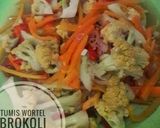 Foto langkah ke 6 dari resep Tumis Wortel Brokoli.