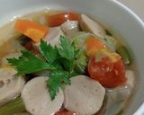 Foto langkah ke 3 dari resep Sayur Sop Baso.