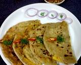 Paneer Gobhi stuffed parathas recipe step 8 photo