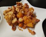 Une image de l'étape 2 de Crumble de potimarron et cacahuètes.