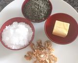 Hình bước làm 1 của món Bánh bao nhân mè đen