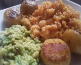 Foto del paso 11 de la receta: "Arroz con zanahoria"🍚🥕, puré de aguacate🥑 y papa criolla🥔!!!