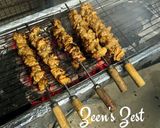 A picture of step 4 of Shish Taouk/Tawook.