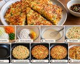 A picture of step 1 of Budget-Friendly Crispy Vegetable Pancakes.