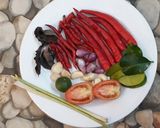 Foto langkah ke 5 dari resep Cumi basah balado pedas manis.