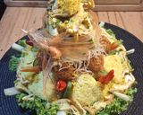 Foto langkah ke 9 dari resep Onigiri Mini Tower.