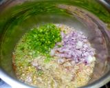 A picture of step 1 of Pressure cooker pav bhaji in 25 minutes.