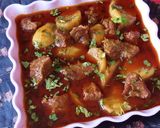 A picture of step 8 of Apple Gourd With Beef (tinda gosht).