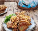 Foto langkah ke 10 dari resep Ayam Kremes Sambal Bawang.