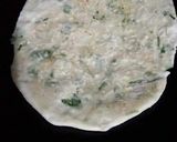 A picture of step 2 of Butter Naan.