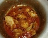 A picture of step 4 of Aloo gosht.