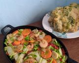 Foto langkah ke 4 dari resep Tumis Sawi mix Wortel.