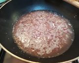 Foto del passaggio 4 della ricetta Risotto,castagne🌰e gherigli di noci rosse