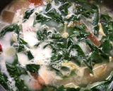 Gambar langkah 7 resipi Masak Lemak Putih Kulit Tembikai.