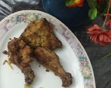 A picture of step 6 of Bohri chicken.