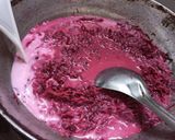 A picture of step 1 of Beetroot and cashew ladoos.
