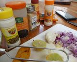 A picture of step 1 of Sweet potato with dhania and spinach and onion puff pastry's baked in the Cookswell jiko.