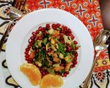 A picture of step 2 of Tabbouleh Salad.