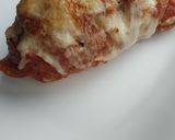 Egészben sült "pizza" krumpli recept fázis 9 fotója