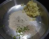 Rajgira aloo paratha with aloo ki sabji recipe step 1 photo