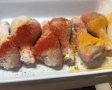 Foto del paso 1 de la receta: Jamoncitos de pollo especiados con aceitunas