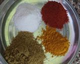 A picture of step 2 of Mutton Curry.