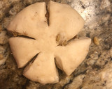 A picture of step 6 of Honey and walnut bread.