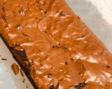 Foto langkah ke 4 dari resep Fudgy Brownies (Tips Shine Crust).